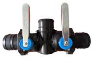 Two valves and three ways